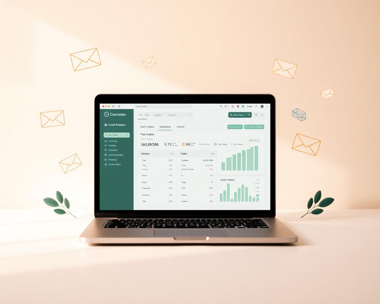 Email analytics dashboard audit preview